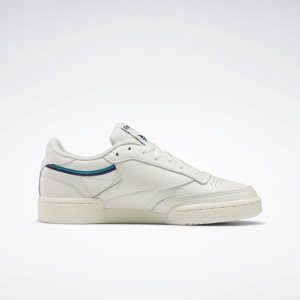 Adidasy Damskie Reebok Club C 85 Fioletowe/Turkusowe PL 27DVAYR